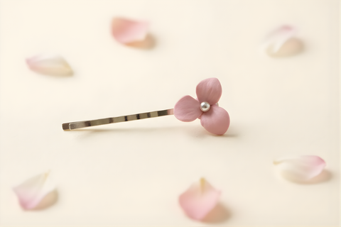 DIY Violet Hairpin: Aesthetic Air Dry Clay Ideas for Beginners