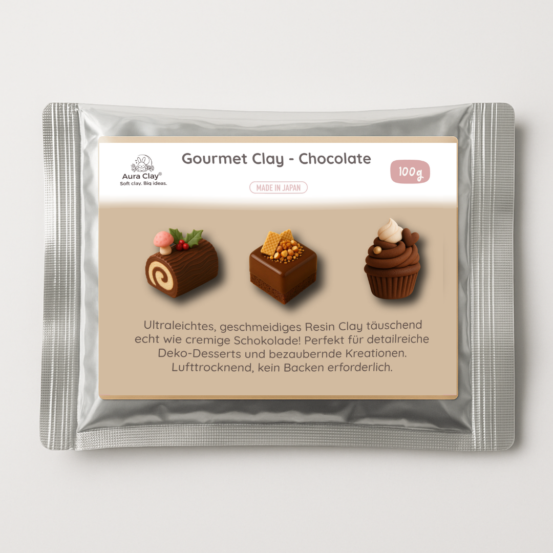 Aura Clay_Gourmet Clay_Air Dry Clay_Chocolate
