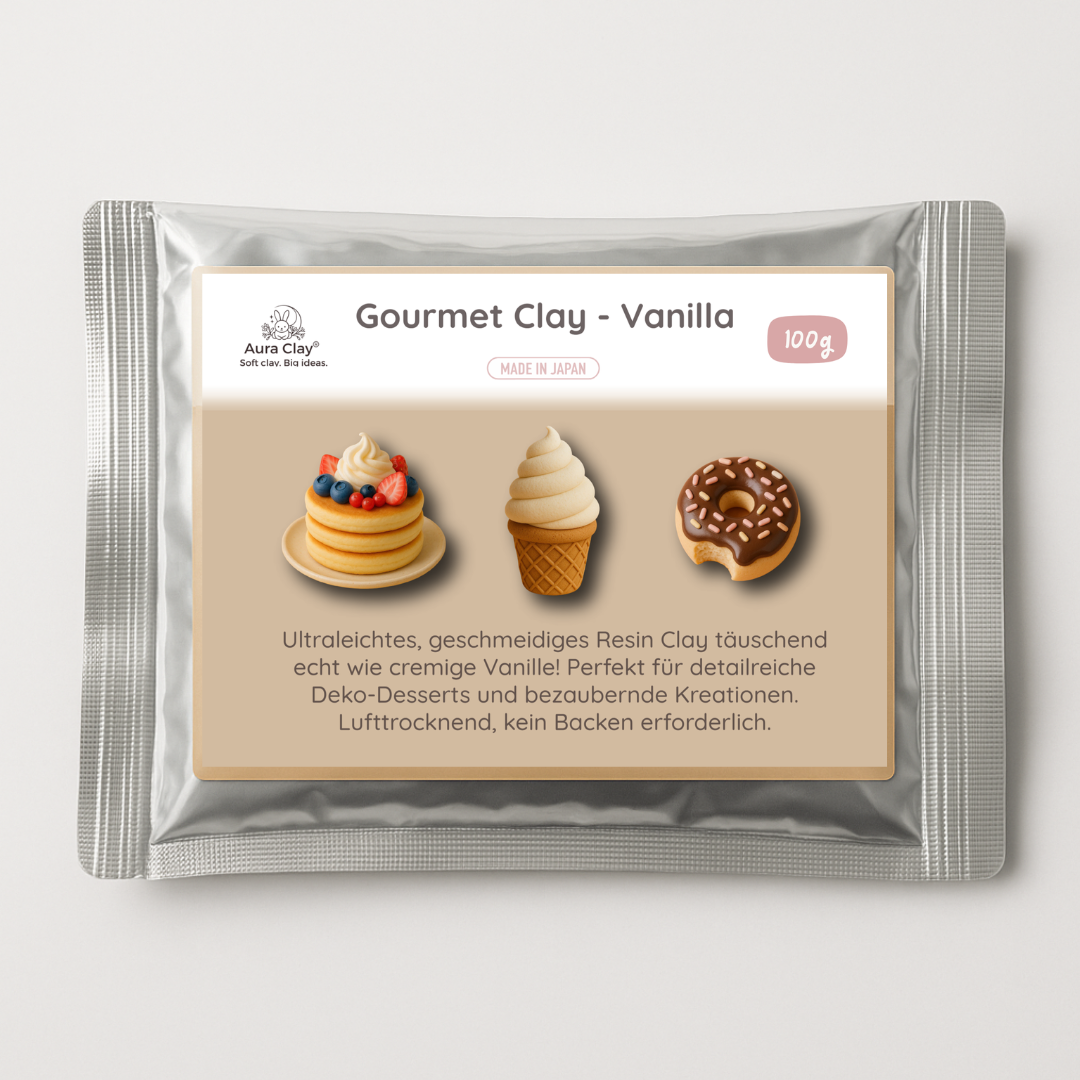 Aura Clay_Gourmet Clay_Air Dry Clay_Vanilla
