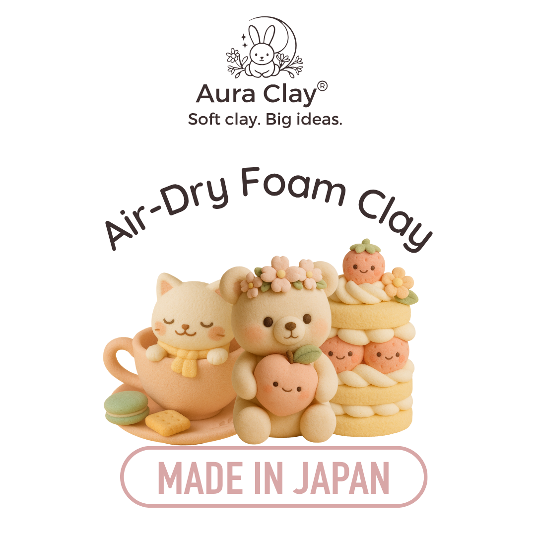 Aura Clay Premium Foam Clay made in Japan