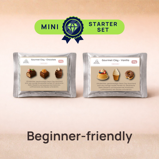 Aura Clay Gourmet Duo Starter Set - beginner air dry clay bundle