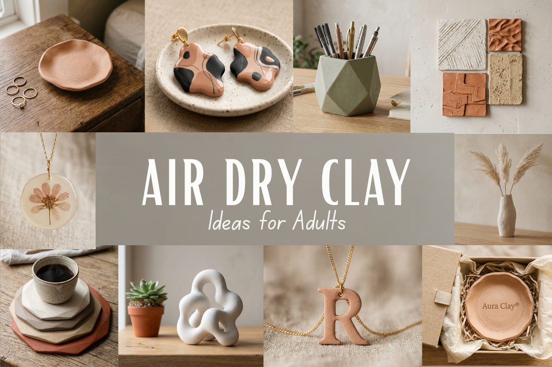 10 Air Dry Clay Ideen für Erwachsene: Elegant statt Kawaii