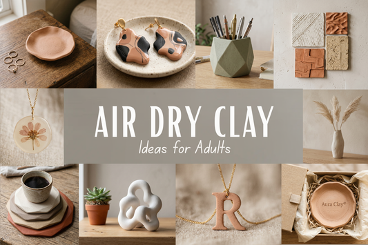 10 Air Dry Clay Ideen für Erwachsene: Elegant statt Kawaii