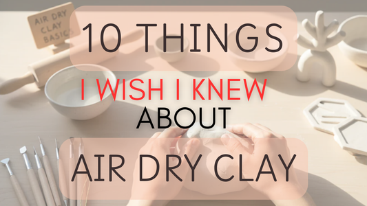 Lufttrocknender Ton aus Japan