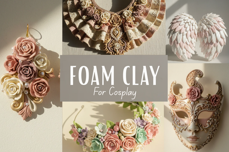 Foam Clay für Cosplay: Masken, Rüstung & Kostüm-Accessoires federleicht selber bauen