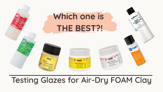 Best Glaze for Air Dry Clay
