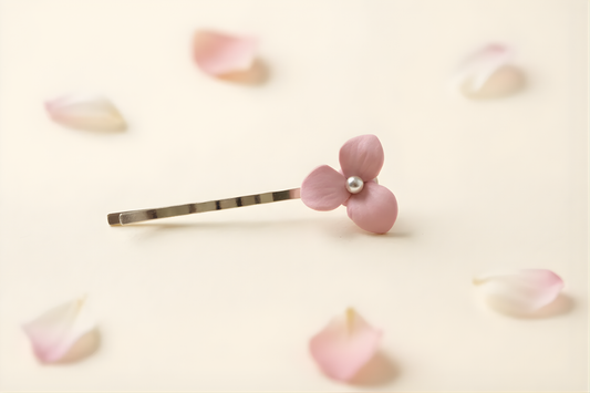 DIY Violet Hairpin: Aesthetic Air Dry Clay Ideas für Anfänger