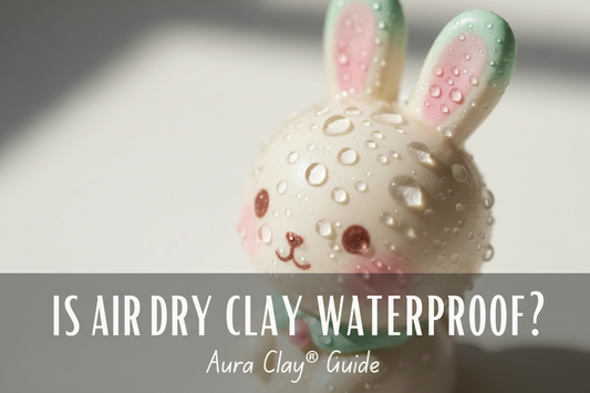 Ist Air Dry Clay wasserfest? Was du wissen musst