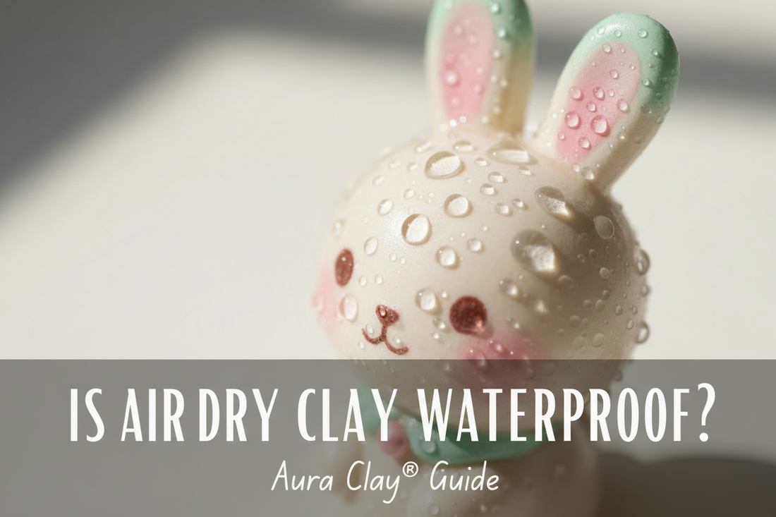 Ist Air Dry Clay wasserfest? Was du wissen musst