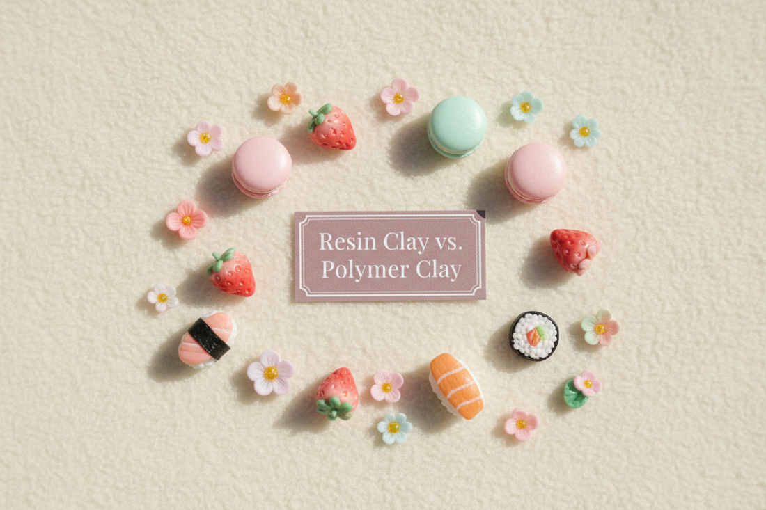 Resin Clay vs. Polymer Clay: Der ultimative Vergleich – Unterschiede, Vor- & Nachteile