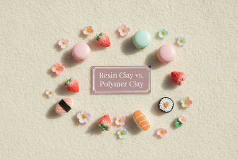 Resin Clay vs. Polymer Clay: The Ultimate Comparison – Differences, Pros & Cons