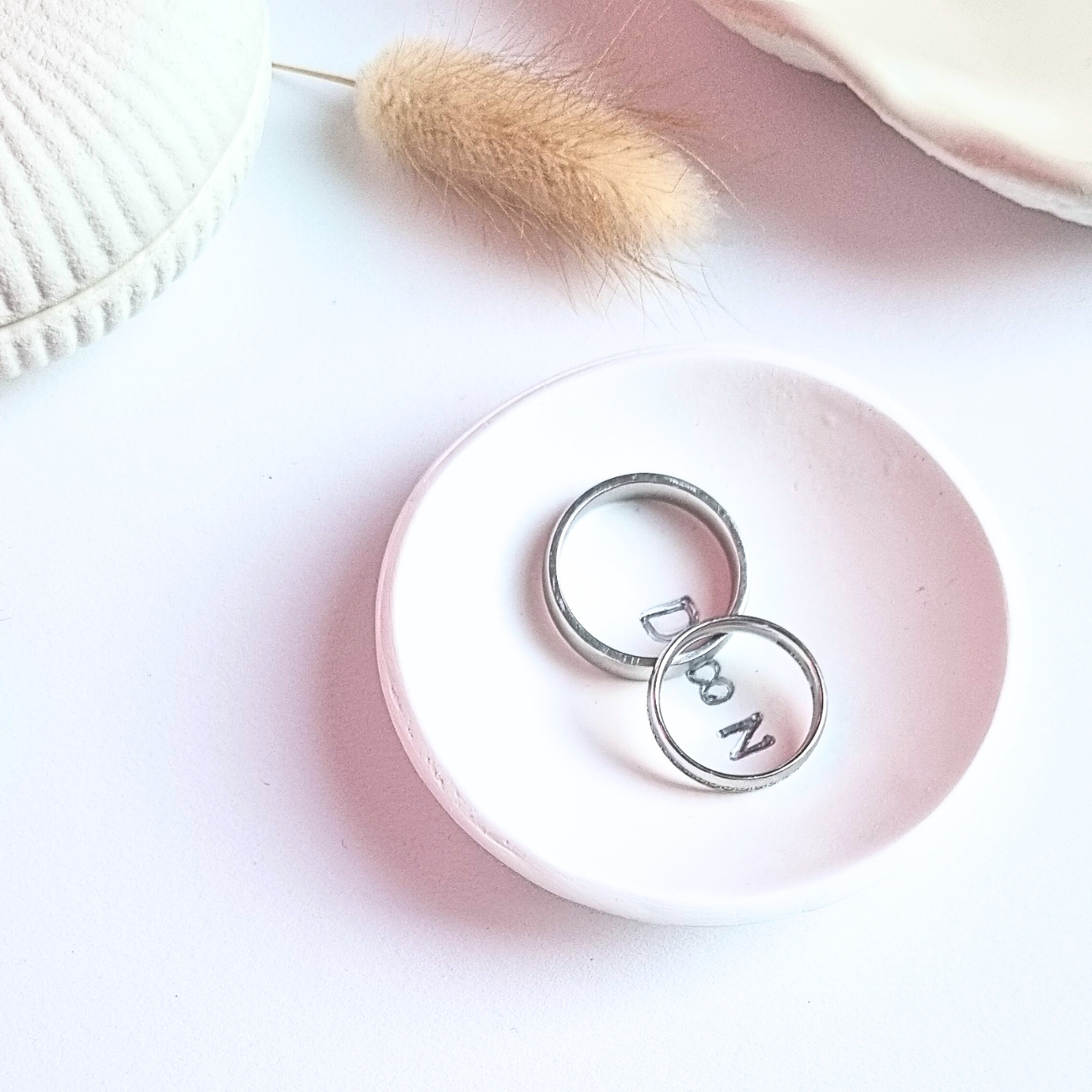 Personalisierte Ringschale – Individuelle Schmuckschale aus Polymer Clay