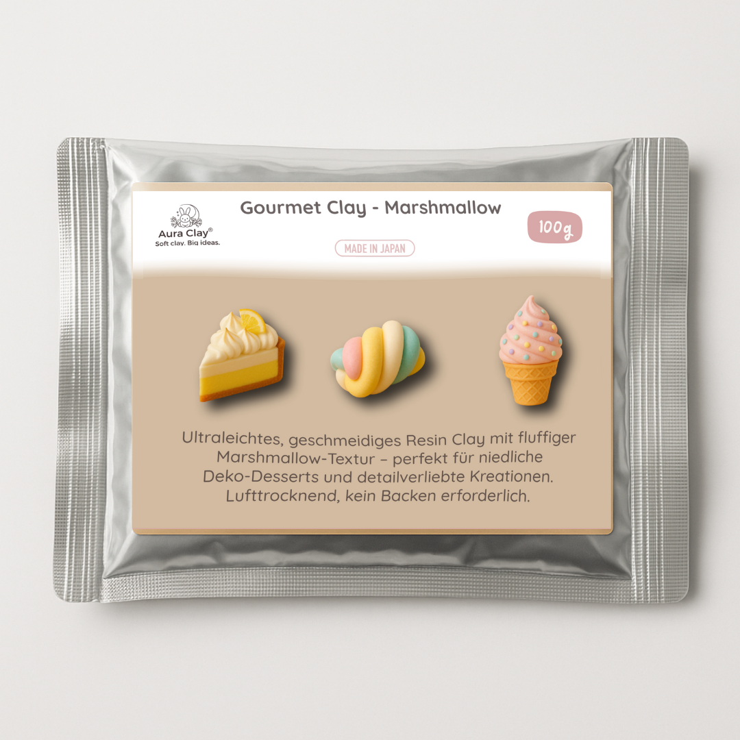 Aura Clay_Gourmet Clay_Air Dry Clay_Marshmallow