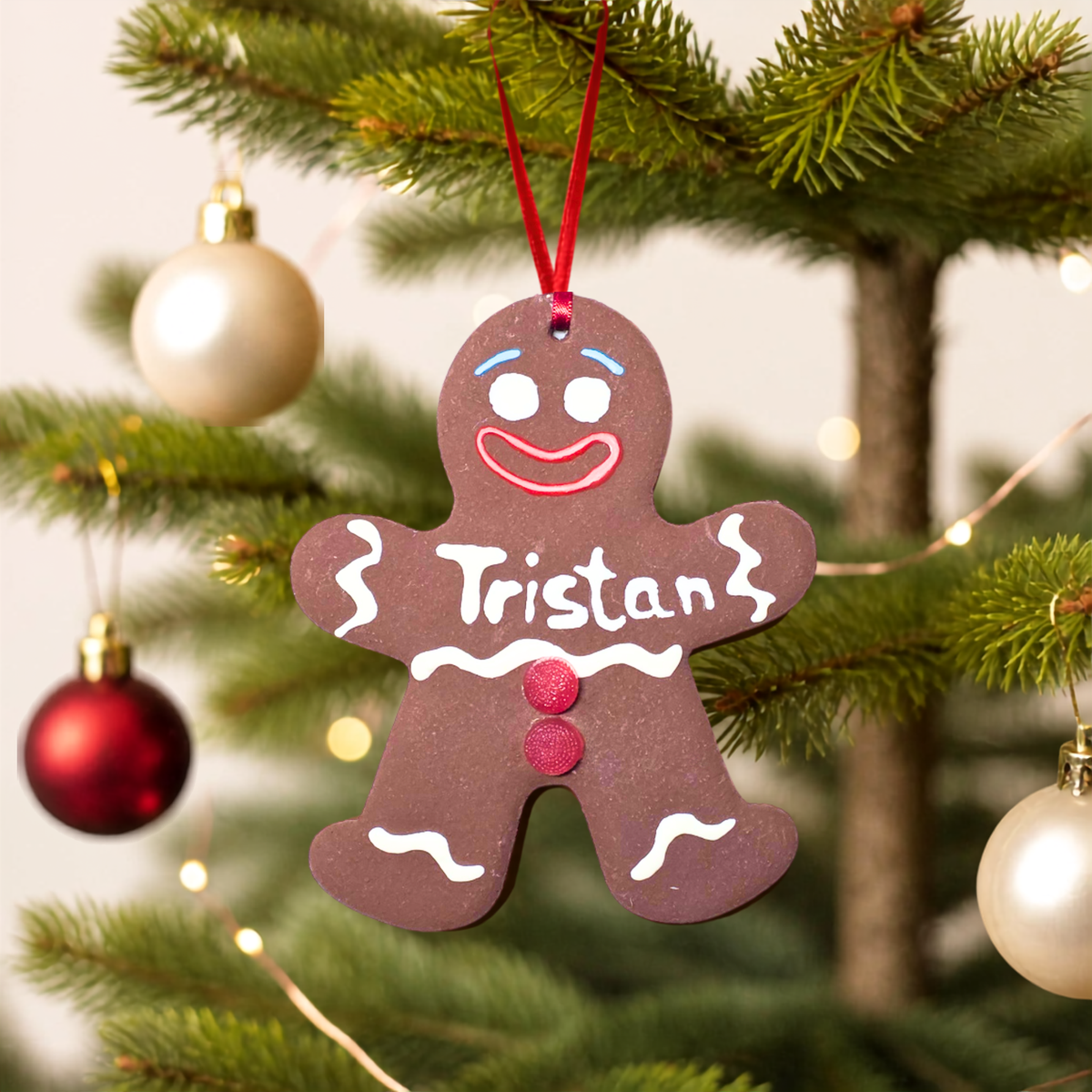 Lebkuchenmann Baumschmuck – personalisiert