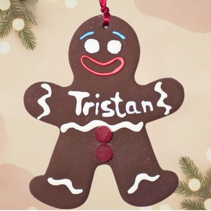 Lebkuchenmann Baumschmuck – personalisiert