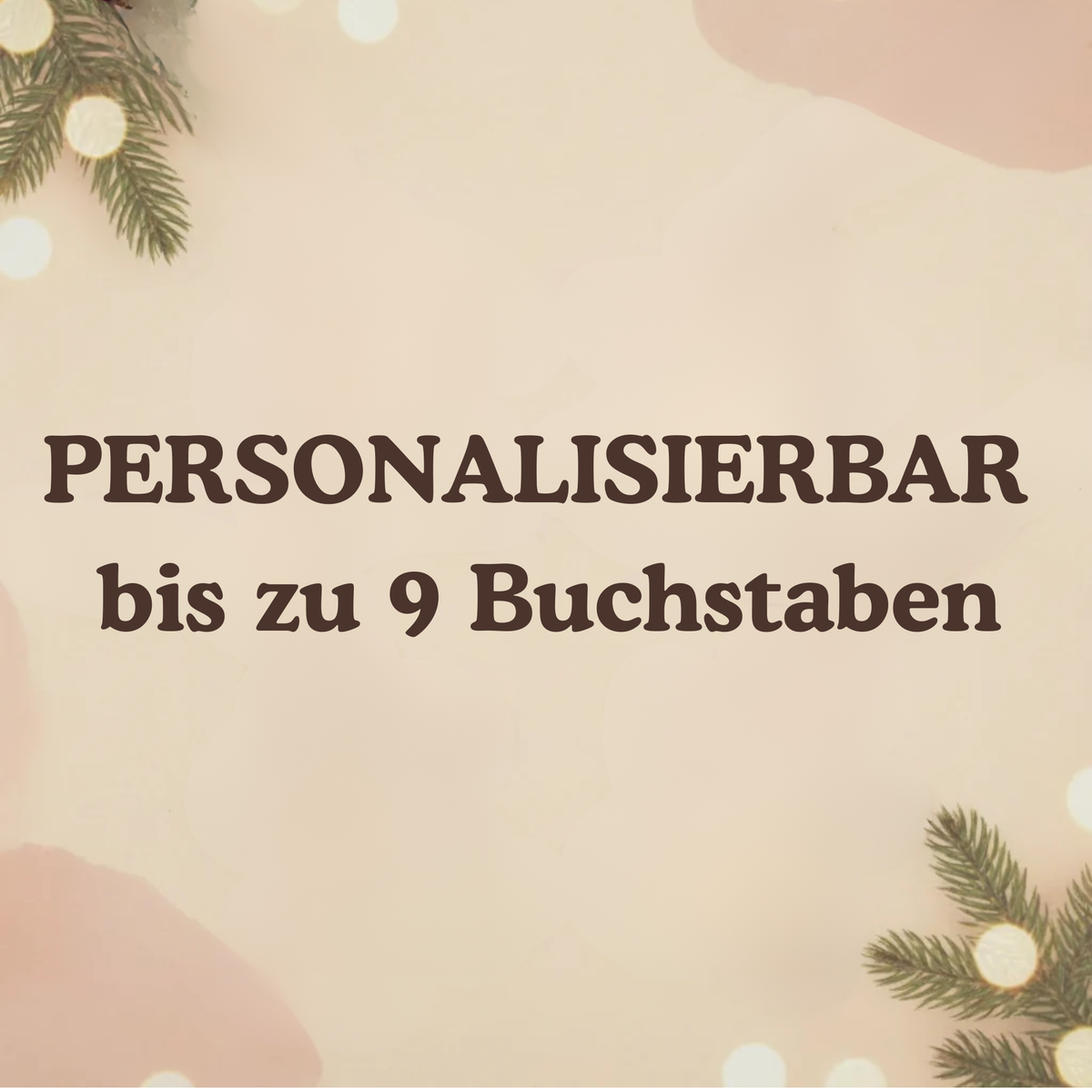 Lebkuchenmann Baumschmuck – personalisiert