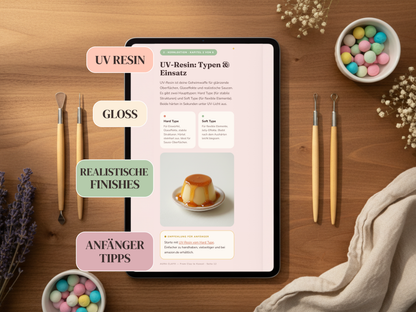 From Clay to Kawaii – Der Einsteiger-Guide für realistische Miniatur-Food-Art mit japanischem Lufttrocken-Ton (eBook)