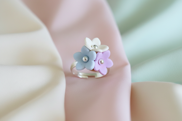 Daisy Ring from Resin Clay — Beginner's Guide