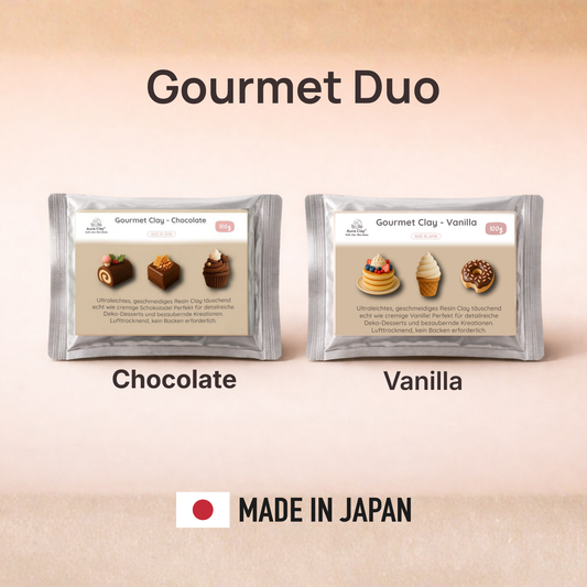 Aura Clay Gourmet Duo Starter Set - beginner air dry clay bundle