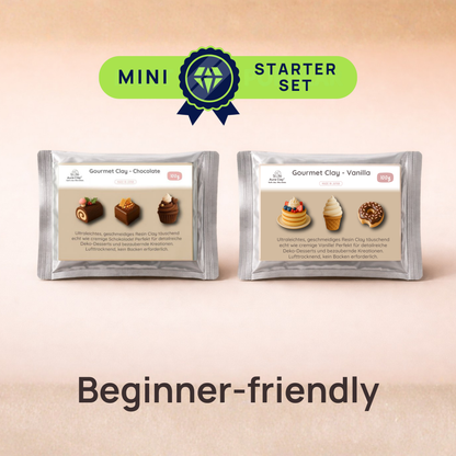 Aura Clay Gourmet Duo Starter Set - beginner air dry clay bundle