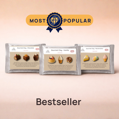 Aura Clay Gourmet Trio Bundle - premium air dry clay starter kit