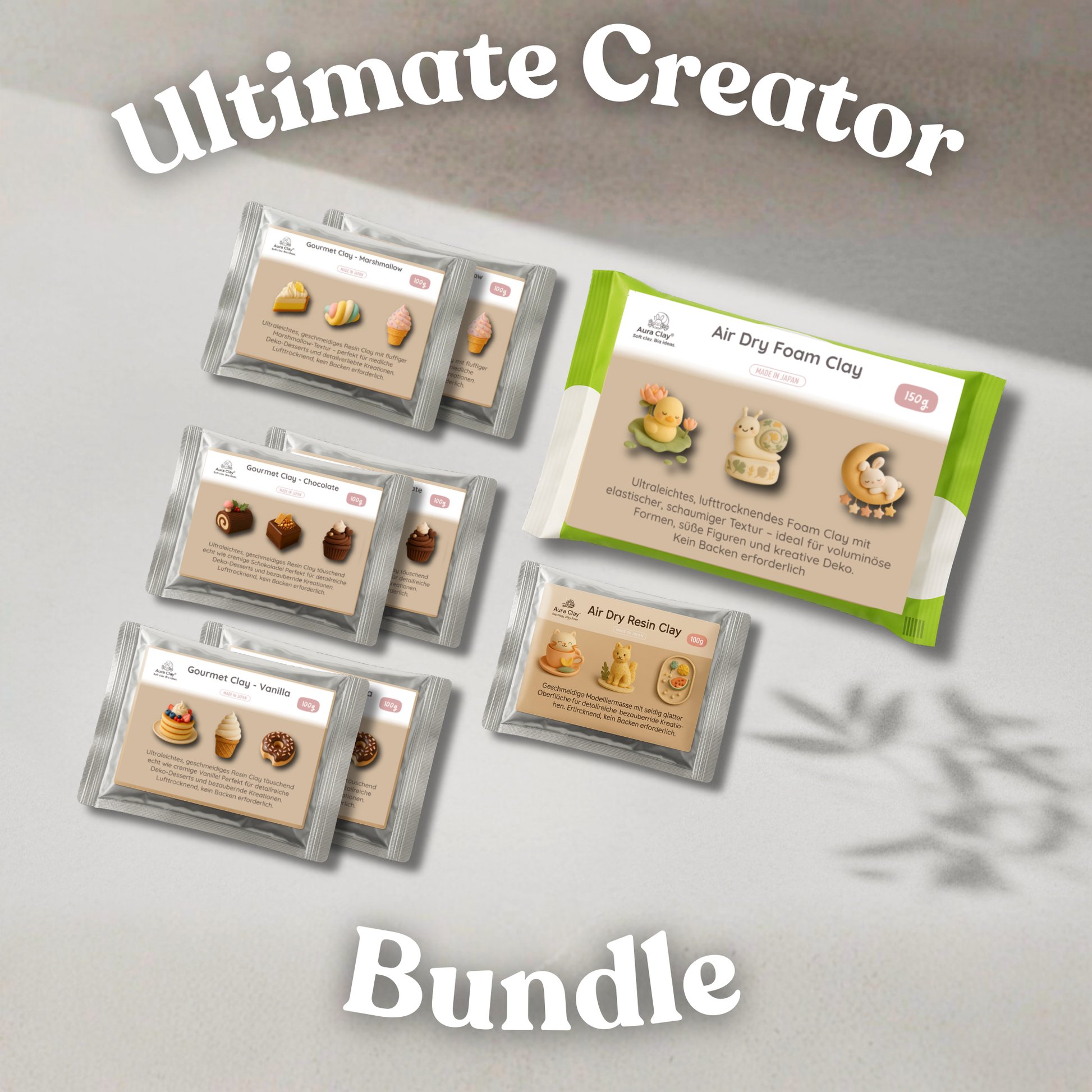 Ultimate Creator Bundle - Complete Japanese Clay Collection | Aura