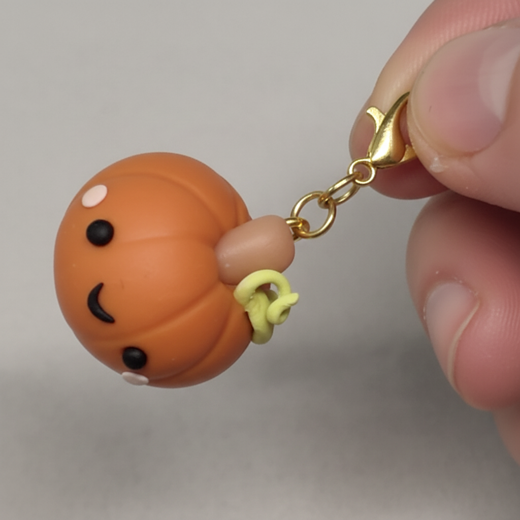 Kürbis Bag Charm – Halloween
