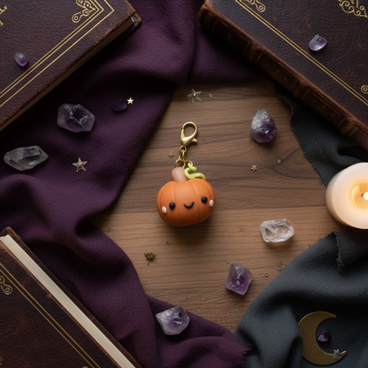 Kürbis Bag Charm – Halloween